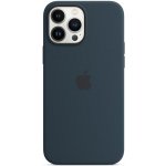 Apple iPhone 13 Pro Max Silicone Case with MagSafe Abyss Blue MM2T3ZM/A – Zboží Mobilmania