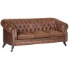 Pohovka Askont Chesterfield Bristol 3M Tabaco 13