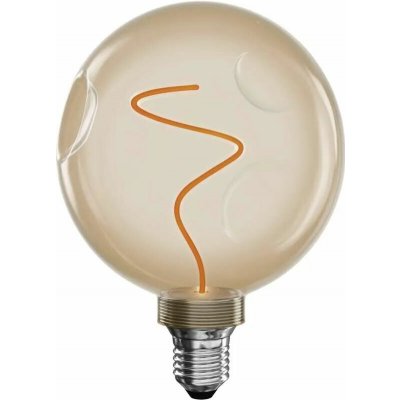 Emos LED žárovka Filament jantar G125 4,5W E27 – Hledejceny.cz