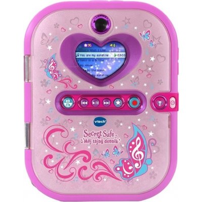 Vtech Kidi Secret Safe Môj tajný denník ružový SK – Hledejceny.cz