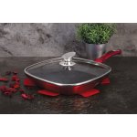 BerlingerHaus grilovací s mramorovým povrchem Metallic Line červená 28 cm – Hledejceny.cz