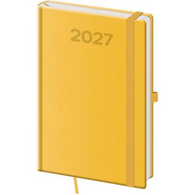 Print Pop A5 Týdenní 2027 žlutý – Hledejceny.cz