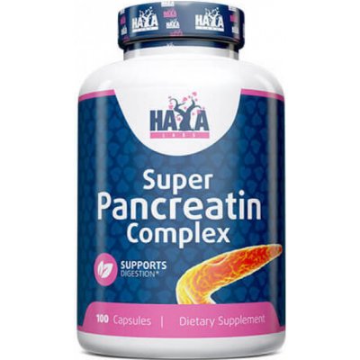 Haya Labs Super Pancreatin Enzymes 100 kapslí – Hledejceny.cz