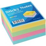 Kostka samolepicí, 75x75 mm, 400 lístků, pastelové barvy – Hledejceny.cz