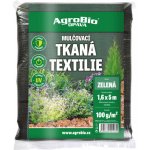 AgroBio Tkaná 1,6 x 5 m 100 g/m² zelená – Zboží Mobilmania