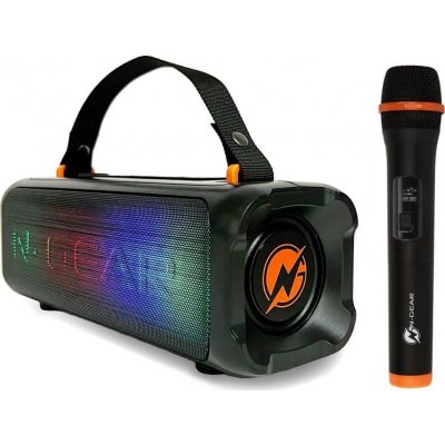 NGS technology N GEAR PARTY LET'S GO PARTY SPEAKER BLAZOOKA 703 BT 100W USB Disco LED MIC černý – Hledejceny.cz