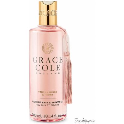 Grace Cole koupelový a sprchový gel Vanilla Blush & Peony 300 ml