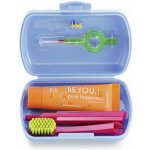 Curaprox Travel set zelený 2 ks zubních kartáčků + zubní pasta 10 ml dárková sada – Zbozi.Blesk.cz