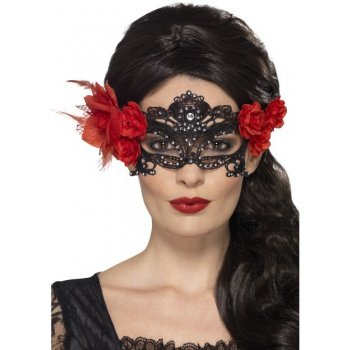 Fever Day of the Dead Lace Filigree Eyemask 44958 Maska na oči