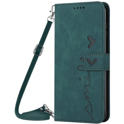 Vsechnonamobil 78126 ART SMILE Peněženkový obal s řemínkem pro Motorola Edge 50 Fusion zelený – Sleviste.cz