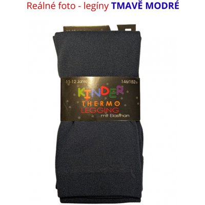 Dívčí thermo legíny Kinder TMAVĚ MODRÉ – Hledejceny.cz