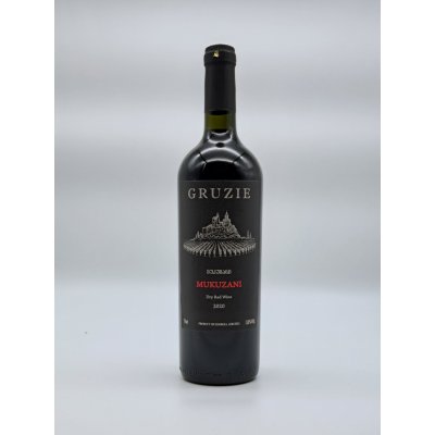 Gruzie Mukuzani Dry Red 13% 0,75 l (holá láhev) – Zboží Mobilmania