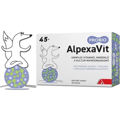 AlpexaVit PROBIO 45+ 30 kapslí – Hledejceny.cz