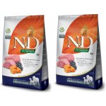 N&D Pumpkin Dog Adult Medium & Maxi Grain Free Lamb & Blueberry 2 x 12 kg – Hledejceny.cz