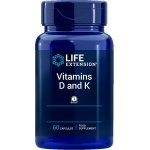 Life Extension Vitamins D & K 60 kapslí – Hledejceny.cz