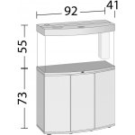 Juwel Vision 180 LED akvarijní set dub světle hnědé 92 x 41 x 55 cm 180 l – Hledejceny.cz