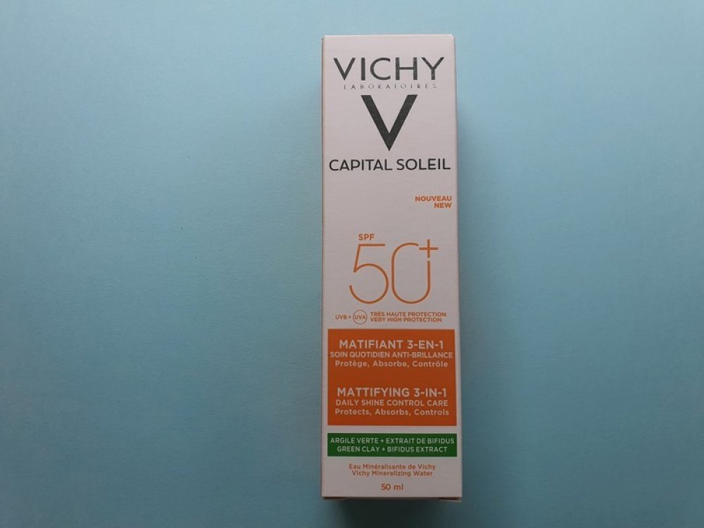 Vichy Capital Soleil krém zmatňující SPF50 50 ml – Zboží Dáma