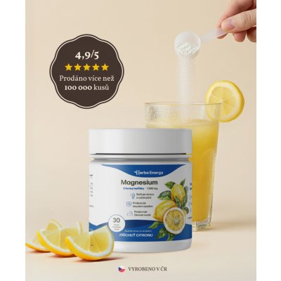 Herbs Energy Magnesium Drink Citron 30 dávek – Hledejceny.cz