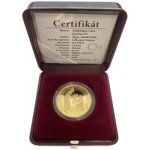 Česká mincovna zlatá medaile Zakládání vinic Karlem IV. 2008 Proof Číslovaná 1/2 oz – Zboží Mobilmania