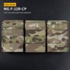 Army a lovecké pouzdra a sumky Wosport Fast Triple Molle na 5.56 zásobníky M4 M16, střední MC