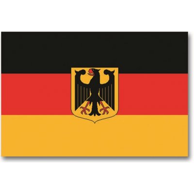 Vlajka Německa s orlicí 90x150cm – Sleviste.cz