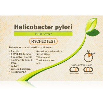 Vitamin Station Helicobacter Pylori rychlotest samodiagnostický test z krve 1 set