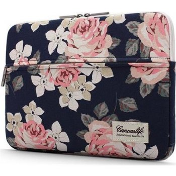 Canvaslife Pouzdro na notebook 13-14" 9109810 Navy Rose