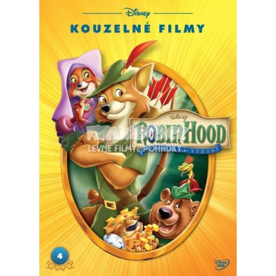 Robin Hood Kouzelné filmy 4 DVD – Zboží Mobilmania