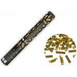 Konfety vystřelovací zlaté pásky 40cm – Sleviste.cz