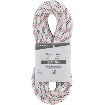 SIMOND Polostatické lano Stat 10,5 mm × 40 m – Hledejceny.cz