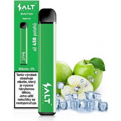 Salt Switch Strawberry Apple 20 mg 600 potáhnutí 1 ks – Zbozi.Blesk.cz