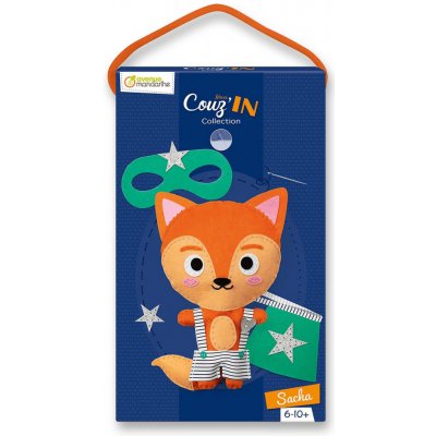 Avenue Mandarine Kreativní sada Dětské šití liška Sacha – Hledejceny.cz