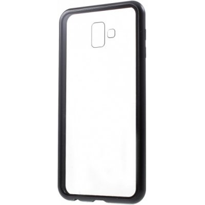 Pouzdro JustKing zadní s magnetickým rámečkem a tvrzeným sklem Samsung Galaxy J6 Plus - černé – Zboží Mobilmania