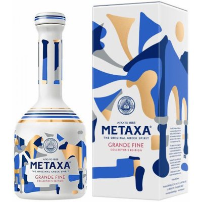 Metaxa Grande Fine porcelan 15YO 0,7 l edice 2017 v dárkovém balní