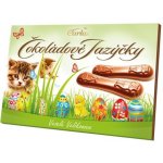 Carla Čokoládové jazýčky mléčné velikonoce 100 g – Hledejceny.cz