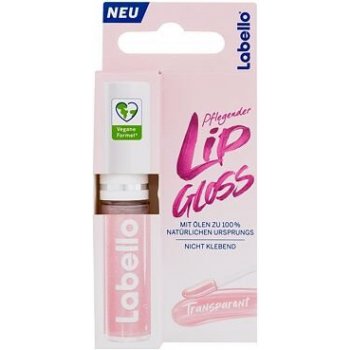 Labello Pflegender Lip Gloss pečující olej na rty Transparent 5,5 ml