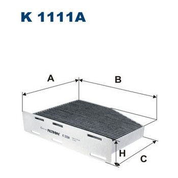 Filtr, vzduch v interiéru FILTRON K 1111A