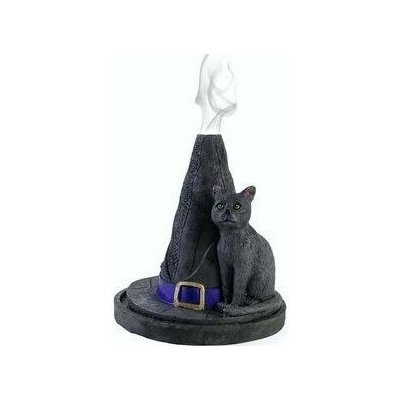 Import stojánek na vonné kužely Witch Hat With Cat – Hledejceny.cz