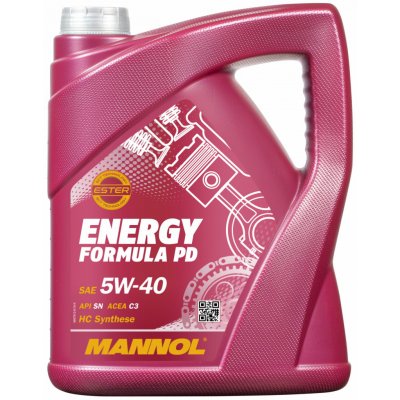 Mannol Energy Formula PD 5W-40 5 l – Hledejceny.cz