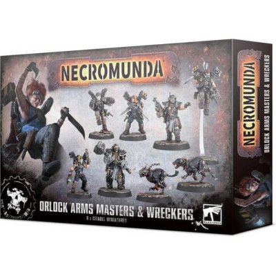 GW Warhammer Necromunda: The Orlock Gang: Outrider Quads – Zboží Živě
