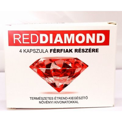 Red Diamond - natural dietary supplement for men 4pcs