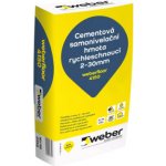 Weber Rychletvrdnoucí samonivelační hmota 2-30mm 25Mpa Weberfloor 4150 25 kg – Sleviste.cz