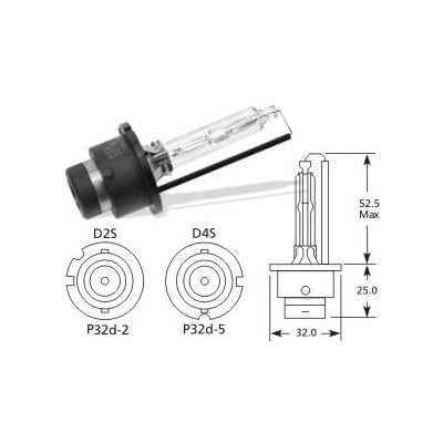 xenon. výbojka 85V 35W D2S P32d-2, Elta – Hledejceny.cz