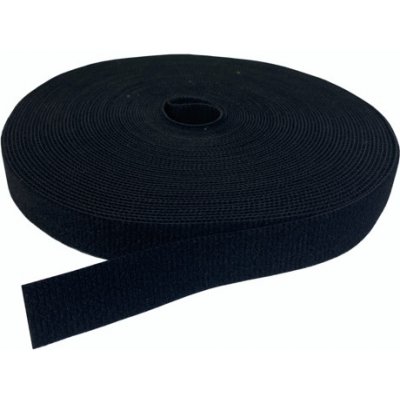 Velcro páska se suchým zipem ČERNÁ 20 mm x 5 m - Kód: 25729 – Zbozi.Blesk.cz