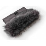 Jasmine Rukávník s kožíškem šedý – Zboží Mobilmania