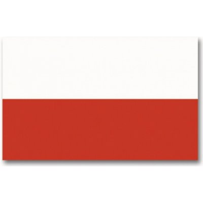 Motomarine Polská vlajka z polyesteru, 20 × 30 cm – Hledejceny.cz