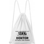 Dobrý triko bavlněný batoh Sexy doktor Bílá – Hledejceny.cz
