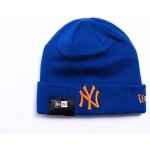 New Era Kulich MLB League Essential Cuff Beanie New York Yankees Royal Blue Orange – Zboží Mobilmania