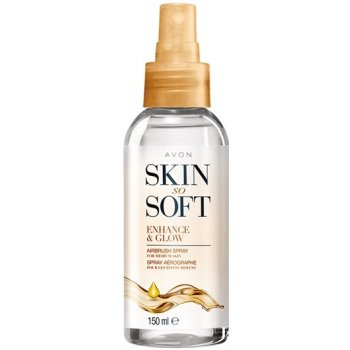 Avon Samoopalovací sprej pro střední tón pokožky Skin So Soft (Airbrush Spray) 150 ml