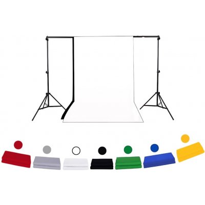 Fotověci Fotoplátno Fotopozadí Fotografické Pozadí 3 x 3m - Výběr barev Barva: Bílá – Zboží Živě